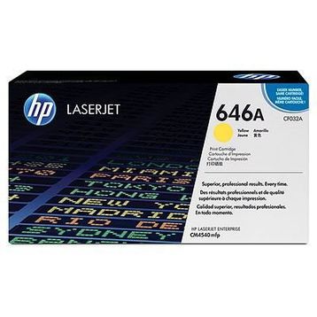 HP 646A CF032AC Sarı Toner