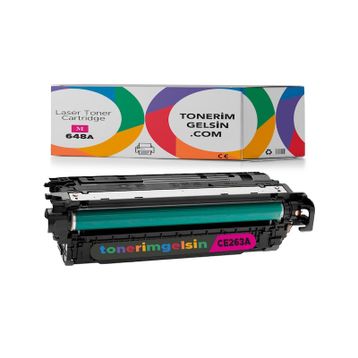 HP 648A-CE263A Kırmızı Muadil Toner