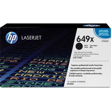HP 649X-CE260X Siyah Yüksek Kapasiteli Orijinal Toner