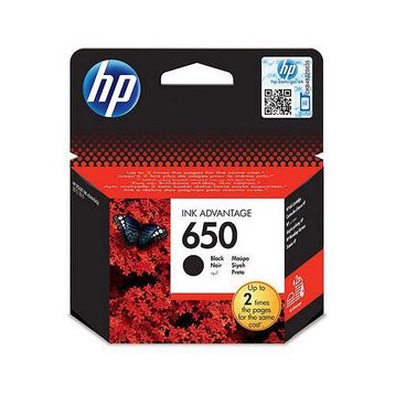 HP 650 Siyah Kartuş