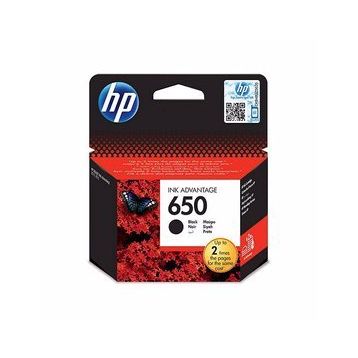 HP 650 Siyah Kartuş