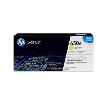 HP (650A) CE272A Sarı Orjinal Toner