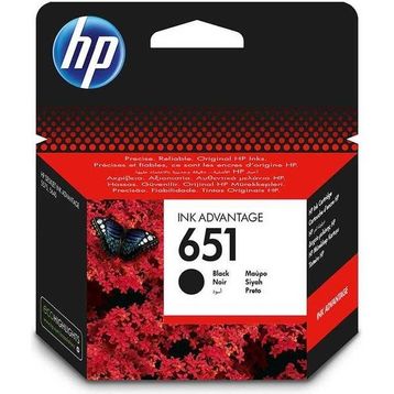 HP 651-C2P10AE Siyah Orjinal Kartuş