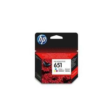 HP 651-C2P11AE Renkli Orjinal Kartuş