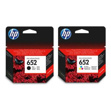 HP 652 Siyah Renkli Orijinal Seti