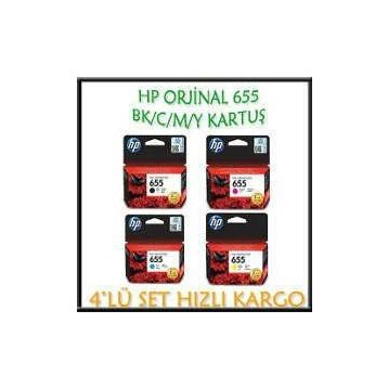 HP 655 Serisi Set Kartuş