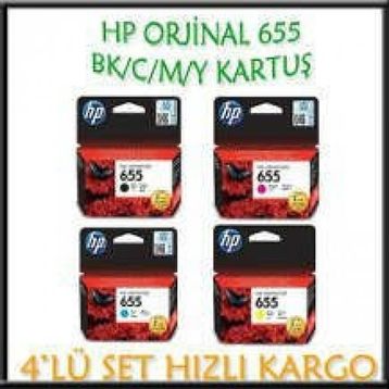 HP 655 Serisi Set Kartuş