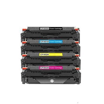HP 655A-CF451A Mavi Muadil Toner