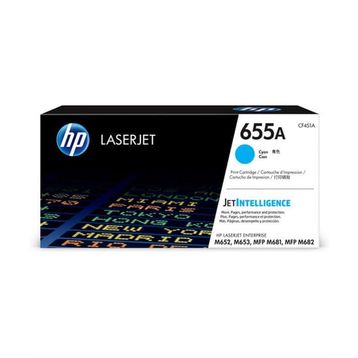 HP 655A-CF451A Mavi Toner Chip