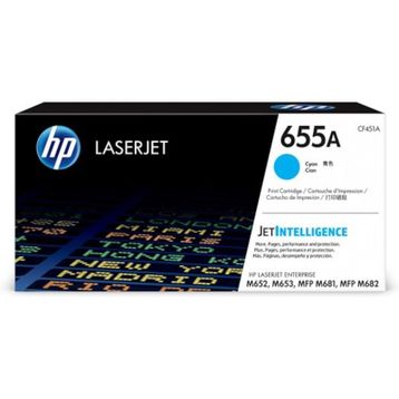 HP 655A CF451A Mavi Toner