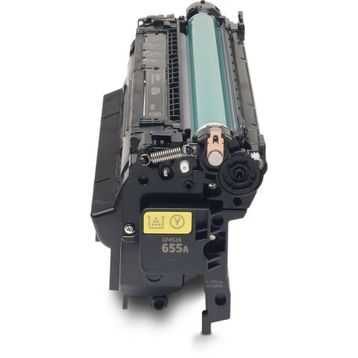 HP 655A-CF452A Sarı Muadil Toner