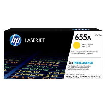 HP 655A-CF452A Sarı Toner Chip