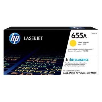 HP 655A-CF452A Sarı Toner Chip