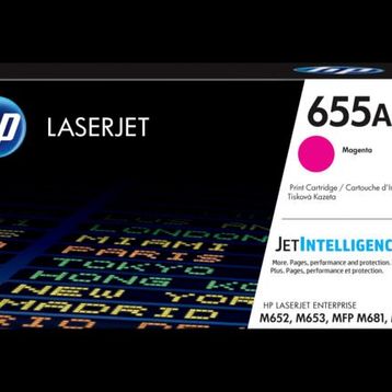 HP 655A CF453A Kırmızı Toner