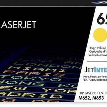 HP 656X CF462X Sarı Toner