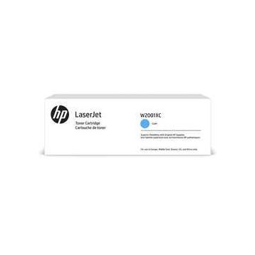 HP 658X-W2001XC Mavi Orjinal Toner