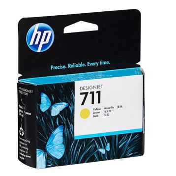 HP 711 CZ132A DesignJet T120-T520 Sarı Orjinal Kartuş