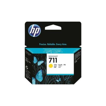 HP 711 CZ132A DesignJet T120-T520 Sarı Orjinal Kartuş