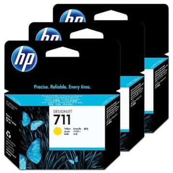 HP 711 CZ136A Sarı 3'lü Kartuş