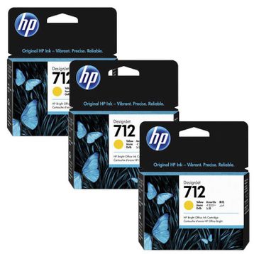 HP 712-3ED69A Sarı Kartuş