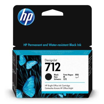 HP 712-3ED70A Siyah Kartuş