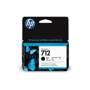 HP 712-3ED70A Siyah Kartuş