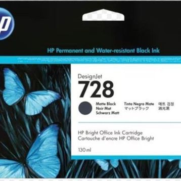 HP 728-3WX25A Siyah Orjinal Kartuş