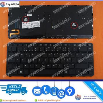 HP 731179-001 Klavye