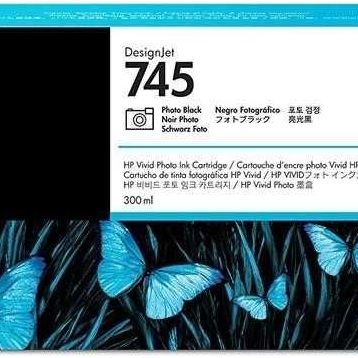 HP 745 F9K04A Foto Siyah Kartuş
