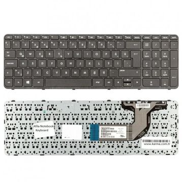 HP 747142-001 747142-141 747143-001 Siyah Notebook Klavyesi