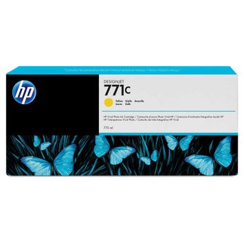 HP 771C-B6Y10A Sarı Orjinal Kartuş