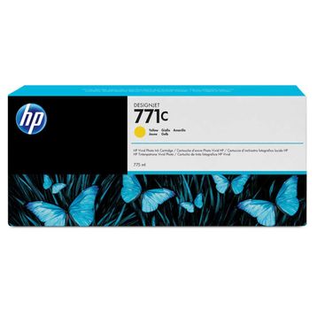 HP 771C-B6Y10A Sarı Orjinal Kartuş