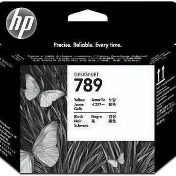 HP 789 CH612A Sarı Siyah Kafa Kartuşu