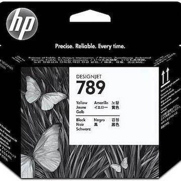HP 789 CH612A Sarı Siyah Kafa Kartuşu