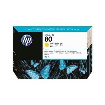 HP 80 C4848A Sarı İnkjet Mürekkep Kartuşu