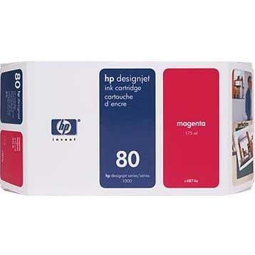 HP 80-C4874A Kırmızı Kartuş