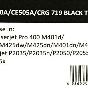 Hp 80A CF280A Siyah Newmark Muadil Toner