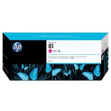 HP 81-C4932A Kırmızı Kartuş