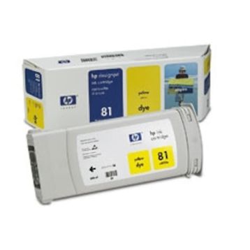 HP 81-C4933A Sarı Kartuş