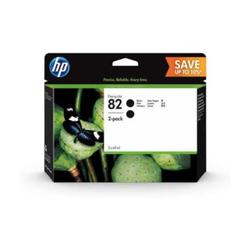 HP 82-P2V34A Siyah 2'li Kartuş