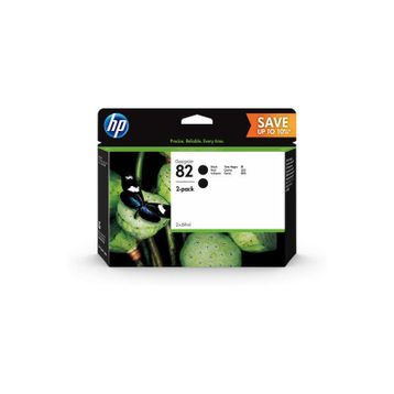 HP 82-P2V34A Siyah 2'li Kartuş