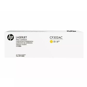 HP 827A-CF302AC Sarı Orijinal B Grade Toner