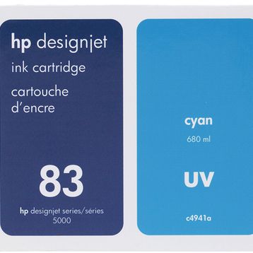 HP 83 C4941A Mavi Kartuş