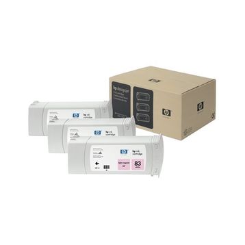 HP 83 C5077A Açık Kırmızı 3'lü Kartuş