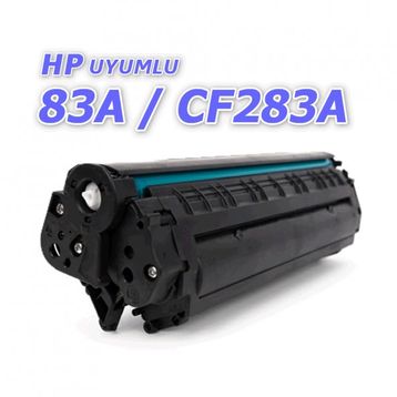 HP 83A CF283A 1500 Sayfa Siyah Muadil Toner