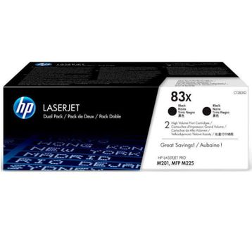 HP 83X-CF283XD Orjinal 2'li Toner Paket