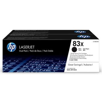 HP 83X-CF283XD Orjinal 2'li Toner Paket