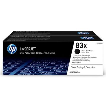 HP 83X-CF283XD Orjinal 2'li Toner Paket