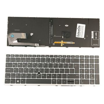 HP 850 G5 855 G5 Elitebook Notebook Klavye