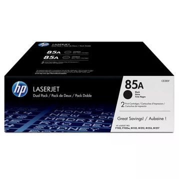 HP 85A-CE285AF 2'li Paket Orijinal Toner